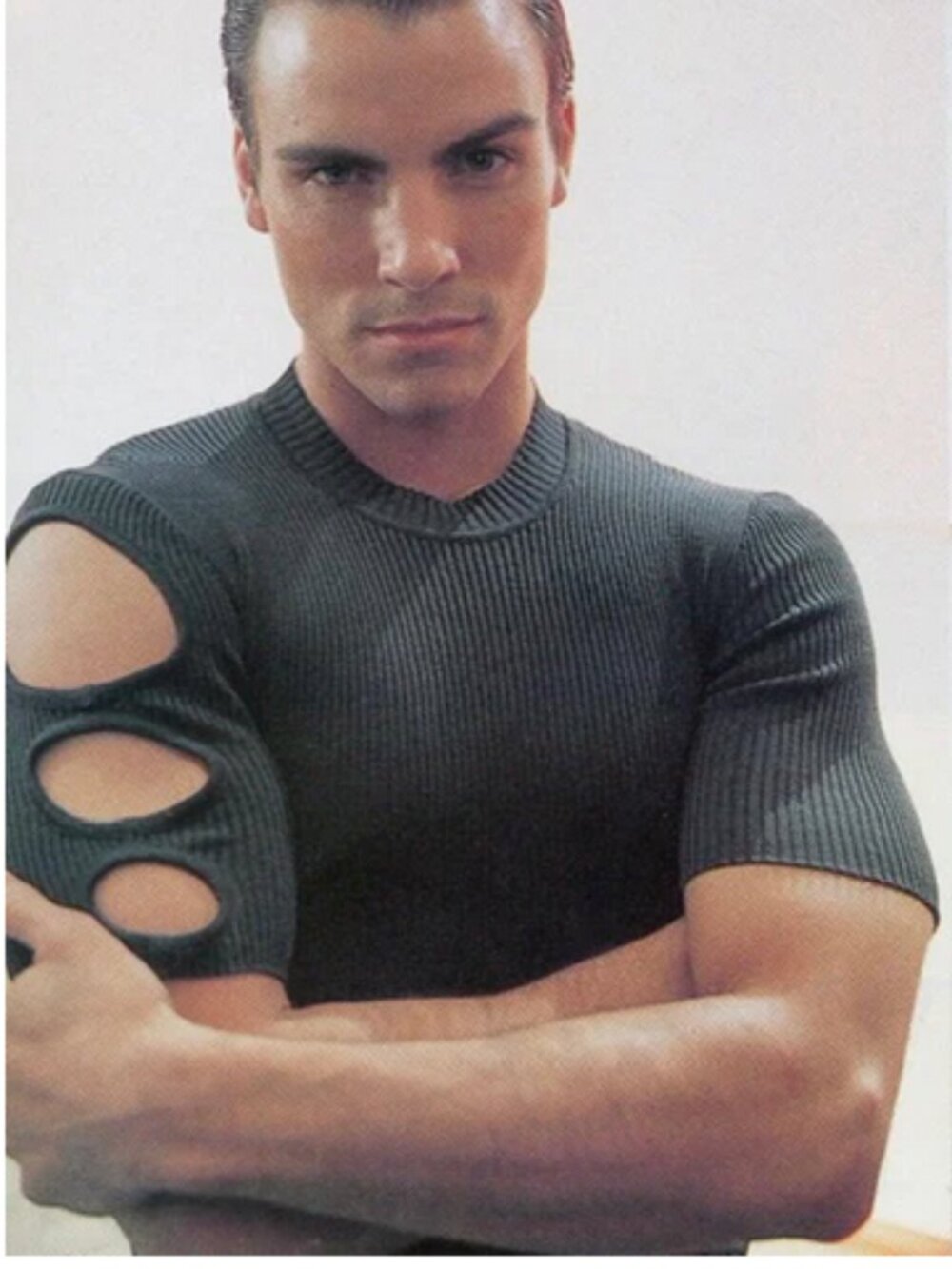 Dirk Bikkembergs SS97 "Easy Rider" Hole Punched Short Sleeve